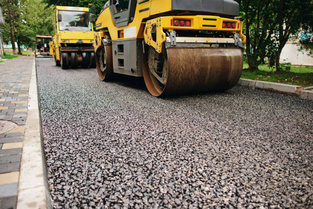 Driveway paver landscaping integration